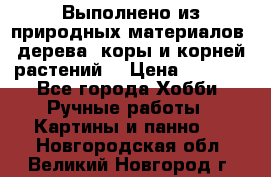 Выполнено из природных материалов: дерева, коры и корней растений. › Цена ­ 1 000 - Все города Хобби. Ручные работы » Картины и панно   . Новгородская обл.,Великий Новгород г.